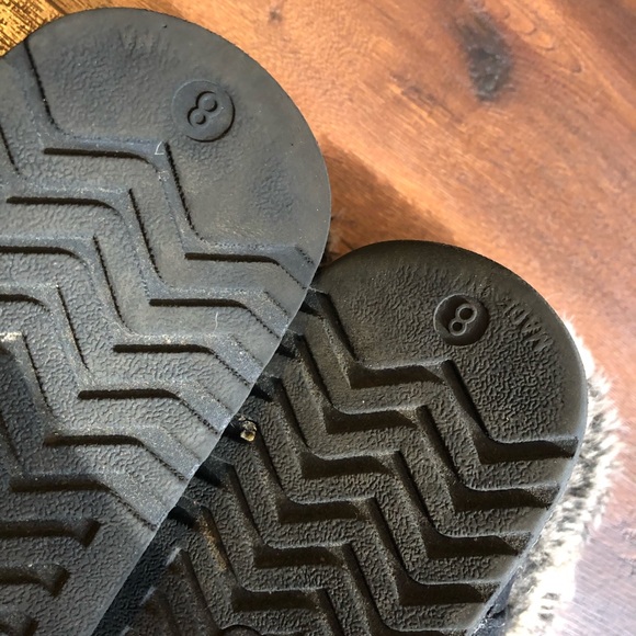 Black booties with fur - Picture 2 of 2